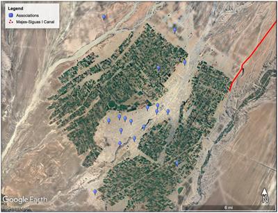Self-organization for community resilience in an invisible agricultural community